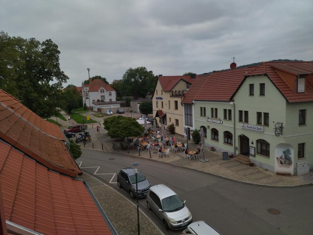 Schmal & Hoch - Willkommen Im Schmalsten Haus Von Bad Frankenhausen Buitenkant foto